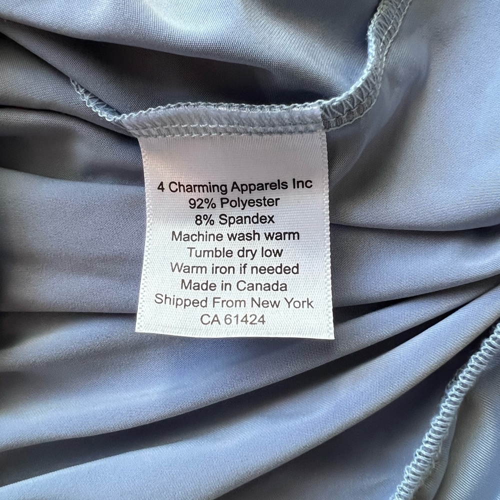 EUC Beautiful Periwinkle Infinity Dress, 100 different styles in ONE dress!!! - Picture 16 of 16